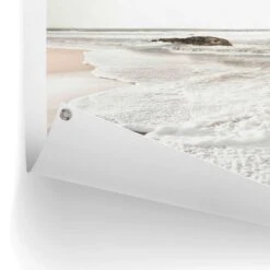 Tuinposter Rollende Golven 80x60 Cm Beige -Tuinwinkel 1000088398 0102