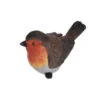 Merkloos Decoratie Tuinbeeld Vogeltje - Roodborstje - Polystone - 12 Cm -Tuinwinkel 1000090254