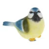 Merkloos Decoratie Tuinbeeld Vogeltje - Pimpelmees - Polystone - 13 Cm -Tuinwinkel 1000090263