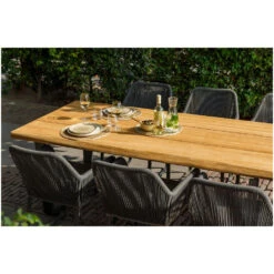 Exotan Fauteuil Buiten Plaza - Aluminium/Rope - Antraciet - Set Van 2 7 Exotan Fauteuil Buiten Plaza - Aluminium/Rope - Antraciet - Set Van 2 -Tuinwinkel 1000090466 0102
