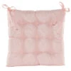 Anna's Collection Stoelkussen Gewatteerd - Licht Roze - 38 X 38 Cm -Tuinwinkel 1000091167
