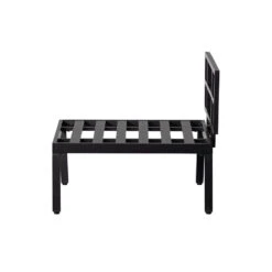 WOOOD Loungebankje Buiten George - Aluminium - Zwart - 73x90x83 9 WOOOD Loungebankje Buiten George - Aluminium - Zwart - 73x90x83 -Tuinwinkel 1000093832 0103