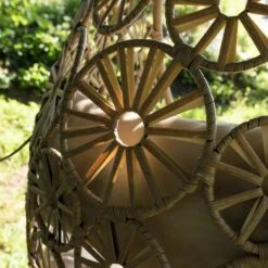 Flower Hangstoel Naturel - Wicker - Bruin 8 Flower Hangstoel Naturel - Wicker - Bruin -Tuinwinkel 1000094365 0103