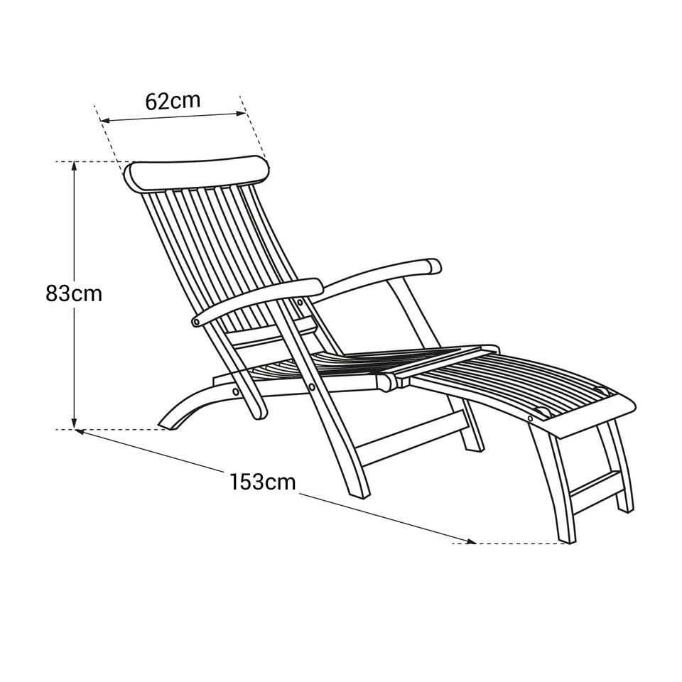 Happy Garden Zonnebedden LOMBOK - Bruin - Hout 6 Happy Garden Zonnebedden LOMBOK - Bruin - Hout - Afbeelding 4