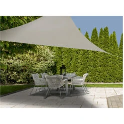 Merkloos Schaduwdoek - Driehoekig - 360 Cm - Zandkleurig