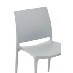 CLP Tuinstoel Maya Zilverkleurig 9 CLP Tuinstoel Maya Zilverkleurig -Tuinwinkel 1000096672 0103