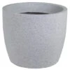 Mega Collections Plantenpot - Kunststof - Grijs - D42 X H33 Cm -Tuinwinkel 1000096744