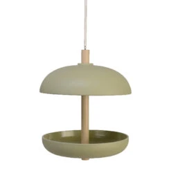 Decoris Vogelvoedersilo - Hangend - Bamboe - Lichtgroen - 25 Cm