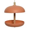 Decoris Vogelvoederplek - Silo - Hangend - Bamboe - Zalmroze - 25 Cm -Tuinwinkel 1000099435
