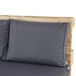 Madison Rugkussen Lounge Panama Grijs - 60x40cm -Tuinwinkel 1130741204 0102