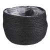 Mica Decorations Bloempot - Rotan - Zwart - Jute - 18 X 15 Cm 2 Mica Decorations Bloempot - Rotan - Zwart - Jute - 18 X 15 Cm -Tuinwinkel 1165544998