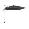 Garden Impressions Parasol S 250x250 D. Grijs/zwart Met Voet En Hoes -Tuinwinkel 1196737782