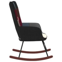 VidaXL Schommelstoel Patchwork Stof -Tuinwinkel 124bf4257c1040aabf363404df1f7373