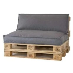 2L Home & Garden Palletkussen Metro Lounge Grijs - 120 X 80cm 8 2L Home & Garden Palletkussen Metro Lounge Grijs - 120 X 80cm -Tuinwinkel 1488674887 0102