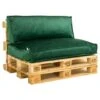 2L Home & Garden Palletkussen Velvet Donkergroen - 120 X 80cm 2 2L Home & Garden Palletkussen Velvet Donkergroen - 120 X 80cm -Tuinwinkel 1580155603
