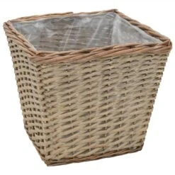 VidaXL Plantenbakken Verhoogd 3 St Wicker Met PE-voering -Tuinwinkel 159fd84ce4324e0db49f80875813df30