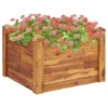 VidaXL Plantenbak Verhoogd 60x60x44 Cm Massief Acaciahout -Tuinwinkel 1681143779