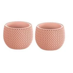 Prosperplast Bloempot Splofy - Roze - Kunststof - 18 Cm -Tuinwinkel 1720651533 0101