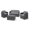 Allibert Monaco Loungeset - 4-delig - Grafiet -Tuinwinkel 1747764889