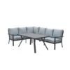 Garden Impressions Senja Lounge Dining Set 3-delig Links - Mint Grijs 1 Garden Impressions Senja Lounge Dining Set 3-delig Links - Mint Grijs -Tuinwinkel 1793741286