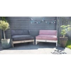2L Home & Garden Palletkussenset Velvet Oud Roze - 3 Pièces 9 2L Home & Garden Palletkussenset Velvet Oud Roze - 3 Pièces -Tuinwinkel 1827531188 0103