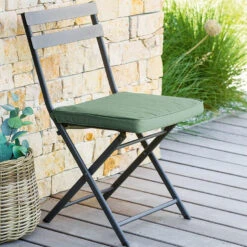 Hesperide Stoelkussens - Binnen/ Buiten Stoelen - Groen - 40 X 4 Cm -Tuinwinkel 1837cd44727347a8b021701f3de88c39