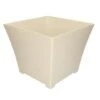 Forte Plastics Bloempot - Ivoor Wit - Kunststof - 37 X 37 X 32 Cm -Tuinwinkel 1845915932