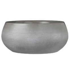 Mica Decorations Bloempot - Schaal - Grijs - Keramiek - 34 X 14 Cm