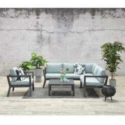 Garden Impressions San Luis Loungestoel - Mint Grijs -Tuinwinkel 1945392173 0102
