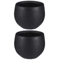 Mica Decorations Bloempot Boule - Mat Zwart - Keramiek - 16 X 13 Cm 9 Mica Decorations Bloempot Boule - Mat Zwart - Keramiek - 16 X 13 Cm -Tuinwinkel 1956954239 0104
