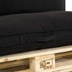 Unique Living Palletkussen Luana Zwart - 120 X 80 Cm 8 Unique Living Palletkussen Luana Zwart - 120 X 80 Cm -Tuinwinkel 1973436349 0102