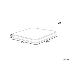 Beliani Zitkussen TERNI - Groen Polyester 8 Beliani Zitkussen TERNI - Groen Polyester -Tuinwinkel 25cc2e1fad8f459caf99fa8f302527b5