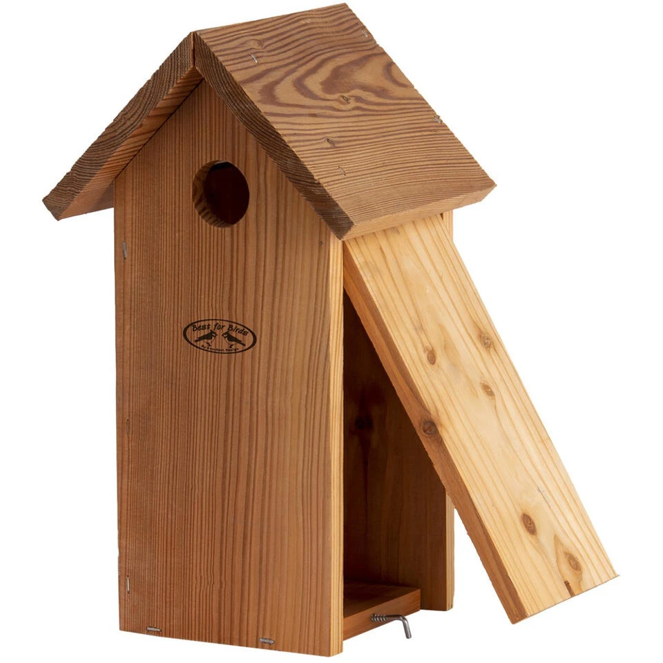 Best For Birds Vogelhuisje - Hout - Koolmees Nestkastje - 30 Cm 4 Best For Birds Vogelhuisje - Hout - Koolmees Nestkastje - 30 Cm - Afbeelding 2