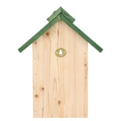 Lifetime Garden Vogelhuisje - Met Groen Dak - Hout - 24 Cm -Tuinwinkel 27449f248dbb40d086038240405d797c