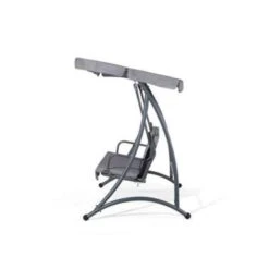 Beliani Schommelbank TEMPLE - Grijs Polyester -Tuinwinkel 2971f8da568d4ff79c32d700b35c5e55