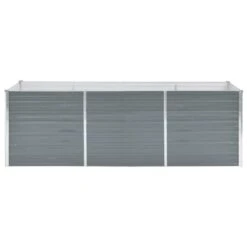 VidaXL Plantenbak Verhoogd 240x80x77 Cm Gegalvaniseerd Staal Grijs 8 VidaXL Plantenbak Verhoogd 240x80x77 Cm Gegalvaniseerd Staal Grijs -Tuinwinkel 308a04a6d40f462e913bc9c68e537f55