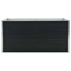 VidaXL Plantenbak Verhoogd 160x80x77 Cm Gegalvaniseerd Staal Antraciet -Tuinwinkel 35c88f4e6d9b4c8995ac215a6eb8952f