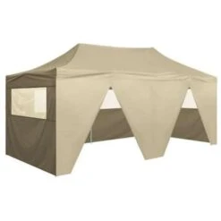 VidaXL Partytent Met 4 Zijwanden Inklapbaar 3x6 M Staal Crème 8 VidaXL Partytent Met 4 Zijwanden Inklapbaar 3x6 M Staal Crème -Tuinwinkel 3b252f8e77bb4256aff7ed5ff7ad3bc9