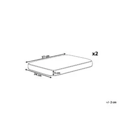 Beliani Zitkussen TERNI - Geel Polyester 8 Beliani Zitkussen TERNI - Geel Polyester -Tuinwinkel 42b520435af041a1b8fc64e1d8eddd95