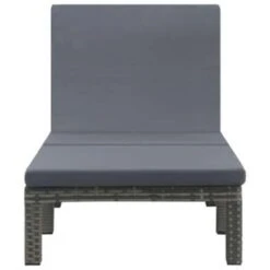VidaXL Ligbed Met Kussen Poly Rattan Antraciet -Tuinwinkel 4521d987bdb04bd0b0bd630d729b7f61