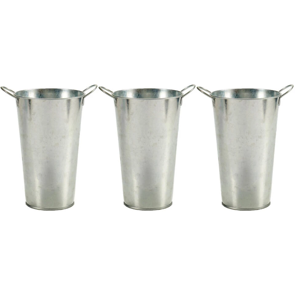 Ibergarden Plantenbak - Emmer - Zink - 20 X 15 X 23 Cm 6 Ibergarden Plantenbak - Emmer - Zink - 20 X 15 X 23 Cm - Afbeelding 4