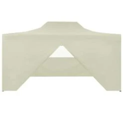 VidaXL Partytent Met 4 Zijwanden Inklapbaar 3x4 M Staal Crème -Tuinwinkel 4a6439b55eda4a739d63f9332674069e