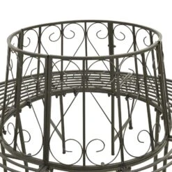 VidaXL Boombank 160 Cm Staal -Tuinwinkel 4ac9d1821dc549a2b21547f992534b4e