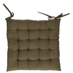 Atmosphera Stoelkussen - Olijf Groen - Katoen - 38 Cm - Zitkussen -Tuinwinkel 4eacc8d7bb4f47fe903d1a5210fd9abc