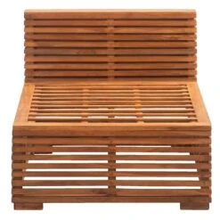 Le Sud Midden Fauteuil Cèvennes - Bruin - 81x73x60 Cm -Tuinwinkel 50104002 0100