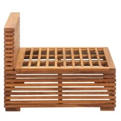 Le Sud Midden Fauteuil Cèvennes - Bruin - 81x73x60 Cm -Tuinwinkel 50104002 8000