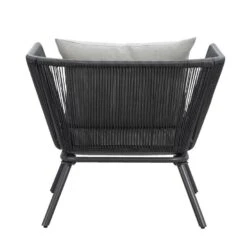 Loungestoel Almeria - Antraciet - 75x89x75 Cm -Tuinwinkel 50105176 8000