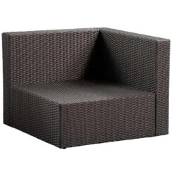 Le Sud Hoekfauteuil Dordogne - Antraciet - 84x84x66 Cm -Tuinwinkel 50105182 0304