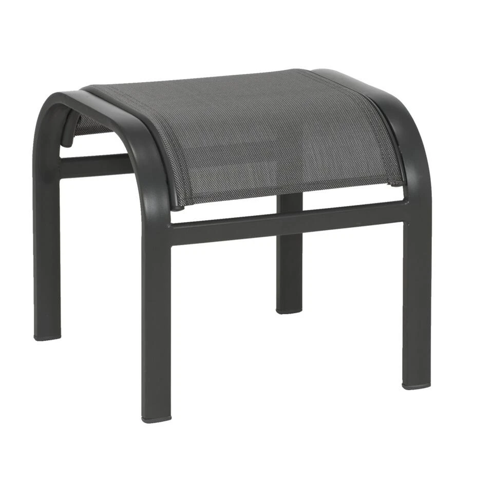 Le Sud Voetenbankje Cannes - Mat Grijs 4 Le Sud Voetenbankje Cannes - Mat Grijs - Afbeelding 2