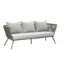 Loungebank Almeria - Olijfgroen - 75x200x75 Cm -Tuinwinkel 50205070